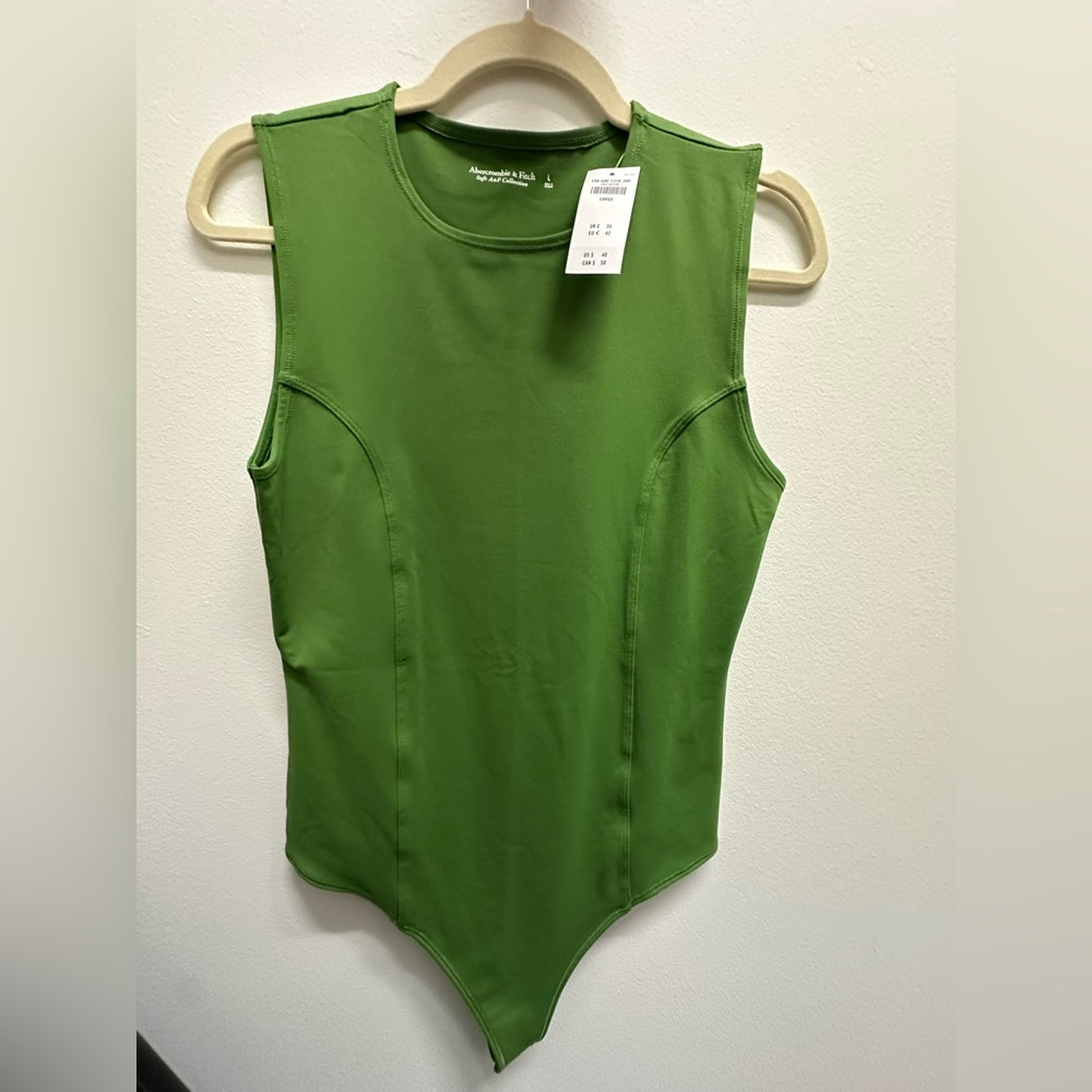 Abercrombie & Fitch Vibrant Green Bodysuit